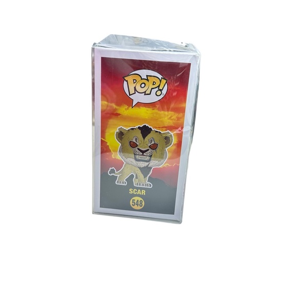 Funko Pop! Disney The Lion King Scar #548 FLOCKED Vinyl Figure - Picture 4 of 4